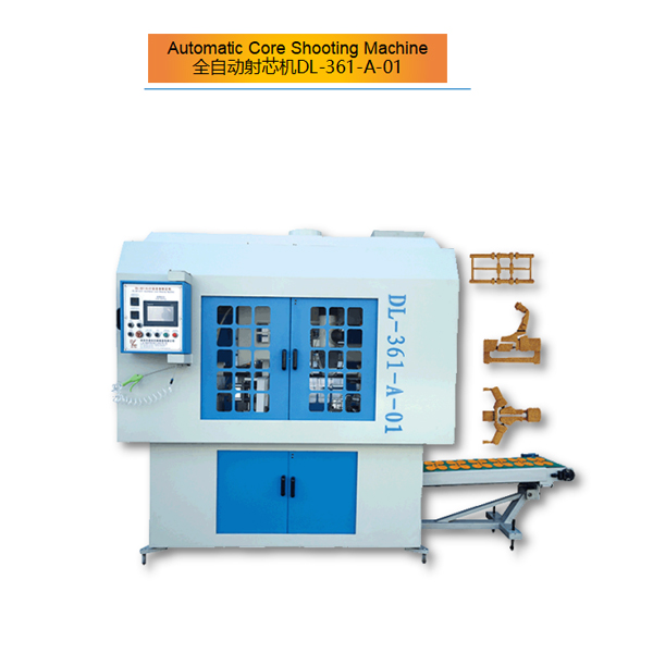 DL-361-A-01 DELYNN Faucet Máquina automática de disparo de núcleo de arena
