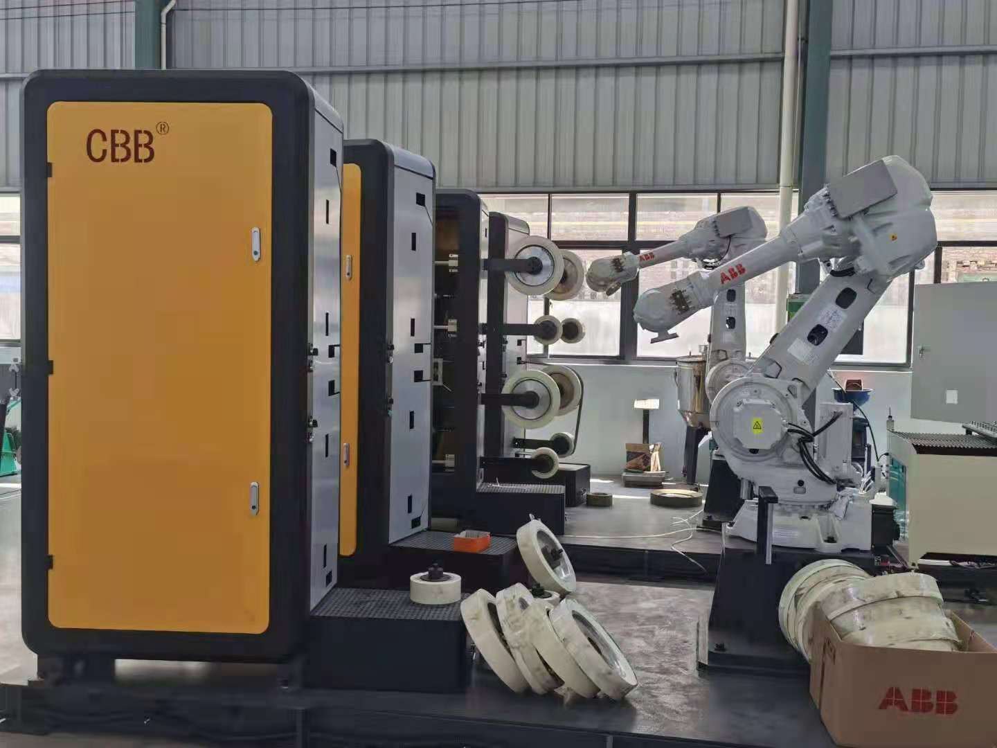 Máquina de pulido de robot automático