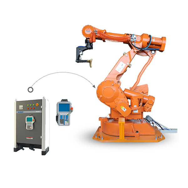 Máquina robot de pulido automático CBB para manijas de aleación de zinc